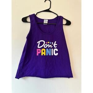 Don’t Panic Pansexual Pride Crop Tank